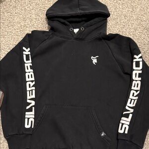 Silverback Hoodie with Bold Sleeve Branding